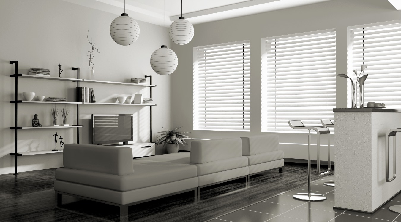 white blinds in Salt Lake City