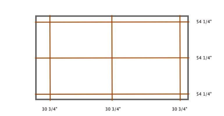 Salt Lake City plantation shutter measurement diagram